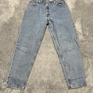 Levi’s 550 Jeans Womens 16 Vintage Relaxed Tapered Blue Denim Pants